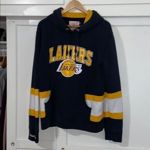 Vintage Mitchell & Ness Los Angeles lakers hoodie
